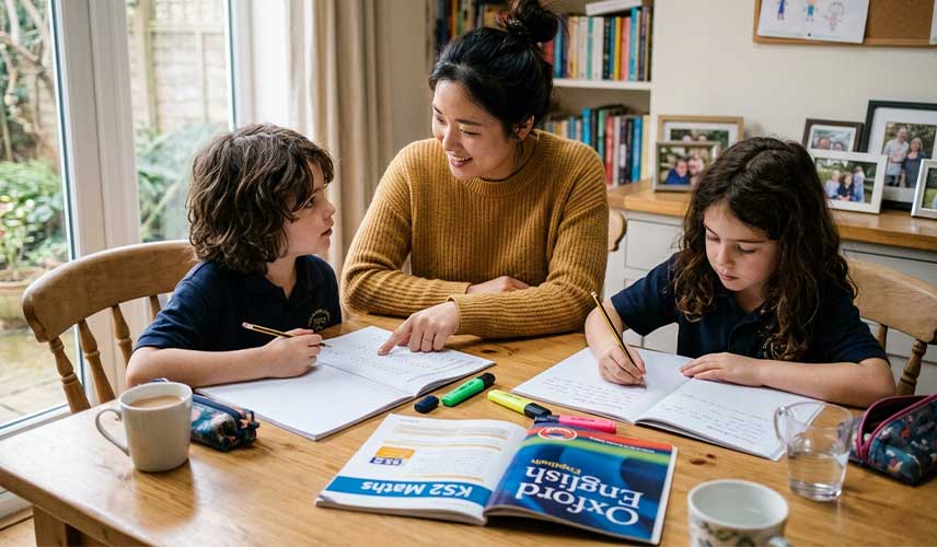 Un Companion Englow avec un enfant